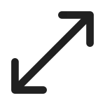 Arrow Maximize SVG Icon